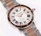 Copy Swiss Cartier Calibre Watch 2-Tone White Roman Face (3)_th.jpg